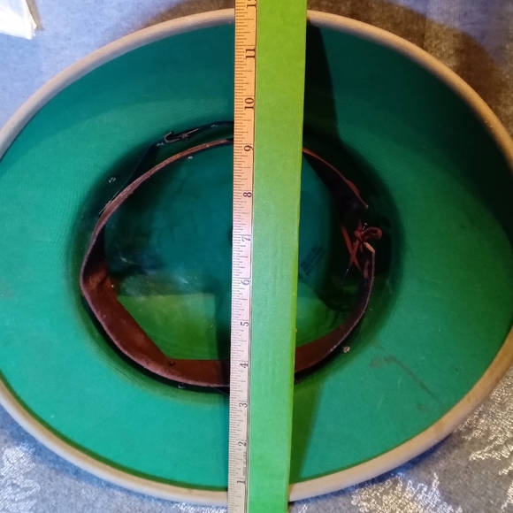 VINTAGE MARINE CORP. GENUINE,PITH SAFARI SUN HAT WATERPROOF,ORIGNAL PIN ON FRONT - Picture 5 of 7